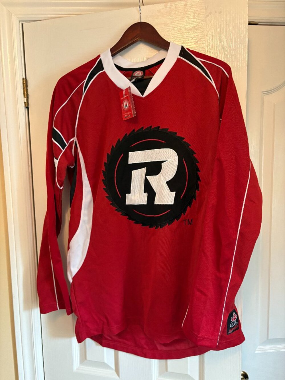 New With Tags (NWT) Ottawa RedBlacks CFL Jersey - Size Medium